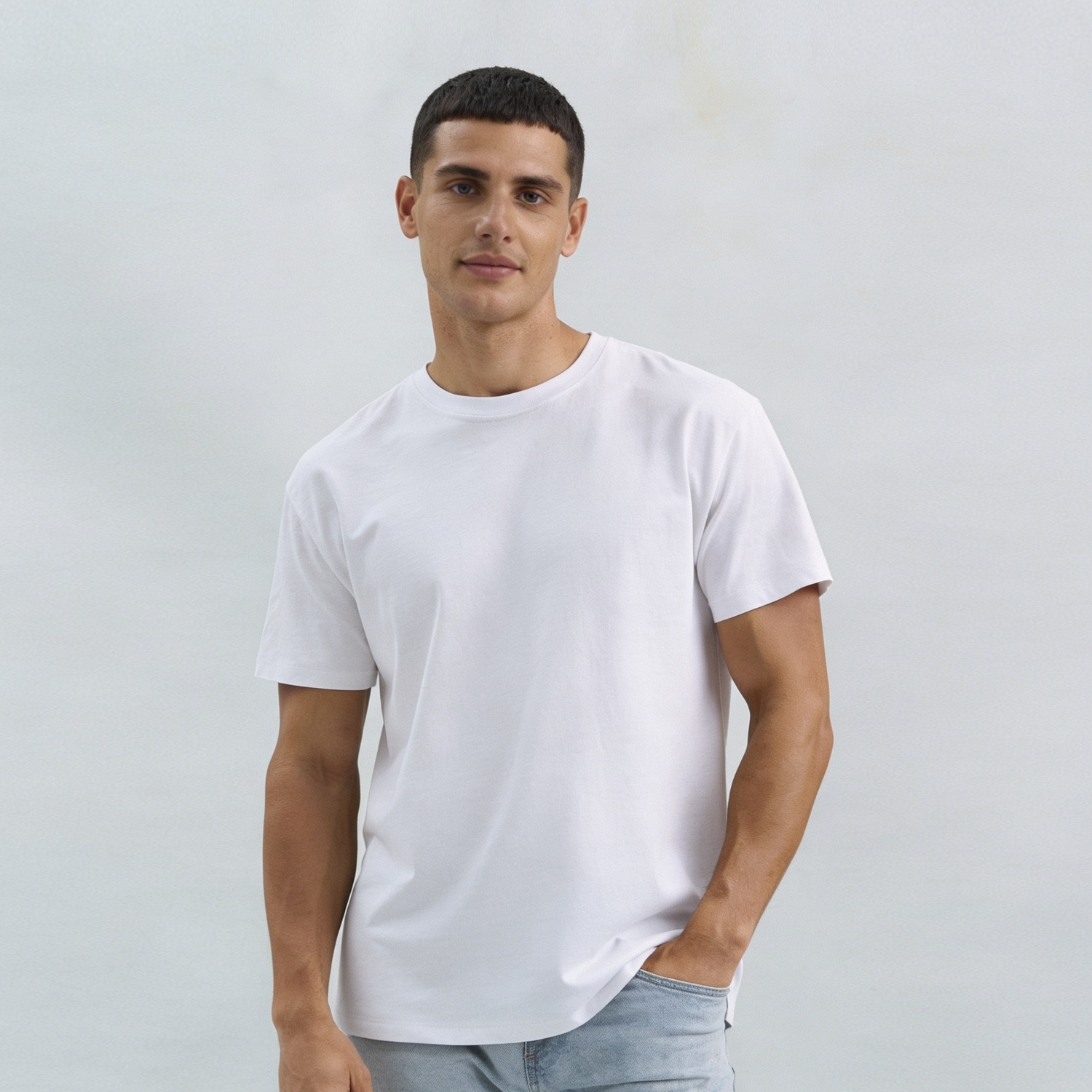 T-Shirt Ανδρικό με Εκτύπωση | Imperial Λευκό