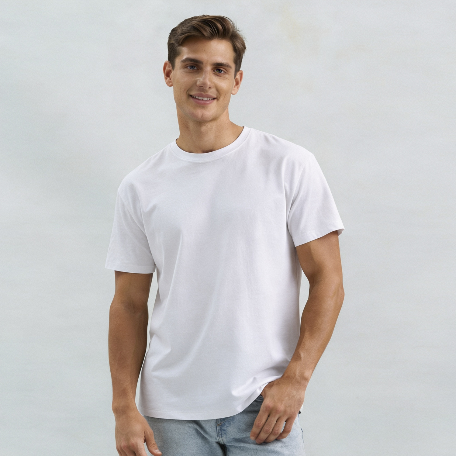Unisex T-Shirt με Εκτύπωση | Regent Λευκό